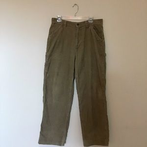 Vintage Brown Corduroy NAUTICA Carpenter Jeans
